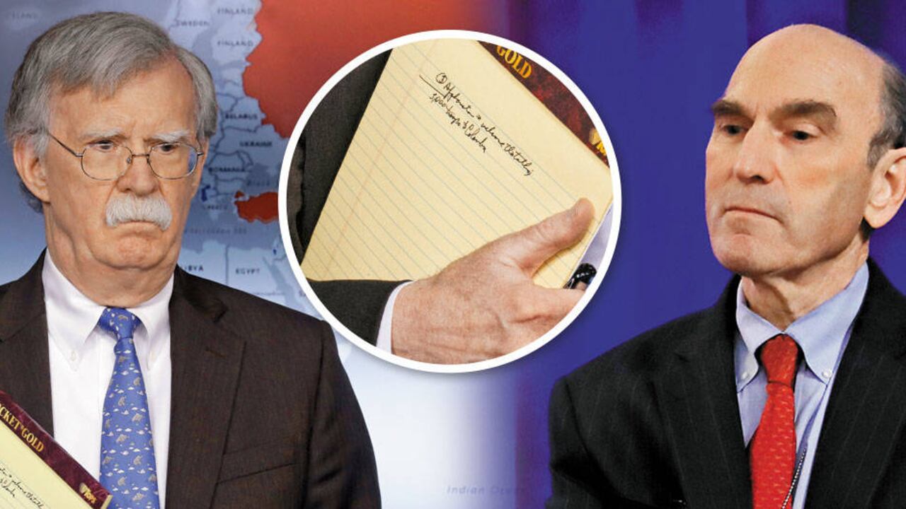 La semana pasada, el episodio de la libreta de John Bolton dejó en el aire la idea de que el Gobierno Trump estaría pensando en enviar tropas a la región. Podría hacer parte de una estrategia de disuasión dirigida a Maduro.