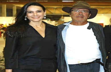 Luz María Zapata y Simón Vélez.