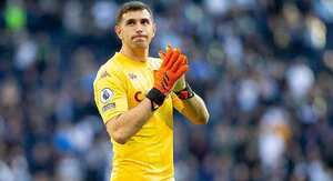 El 'Dibu' Martínez es el arquero títular del Aston Villa de Inglaterra. Foto: Instagram Emiliano Martínez.