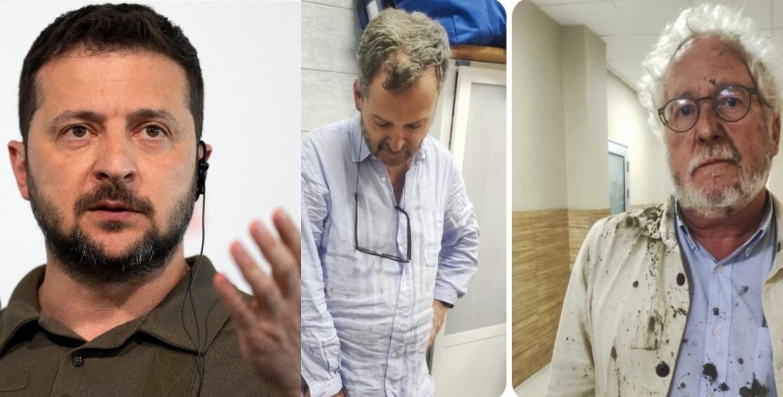 Zelenski, Jaramillo y Héctor Abad.