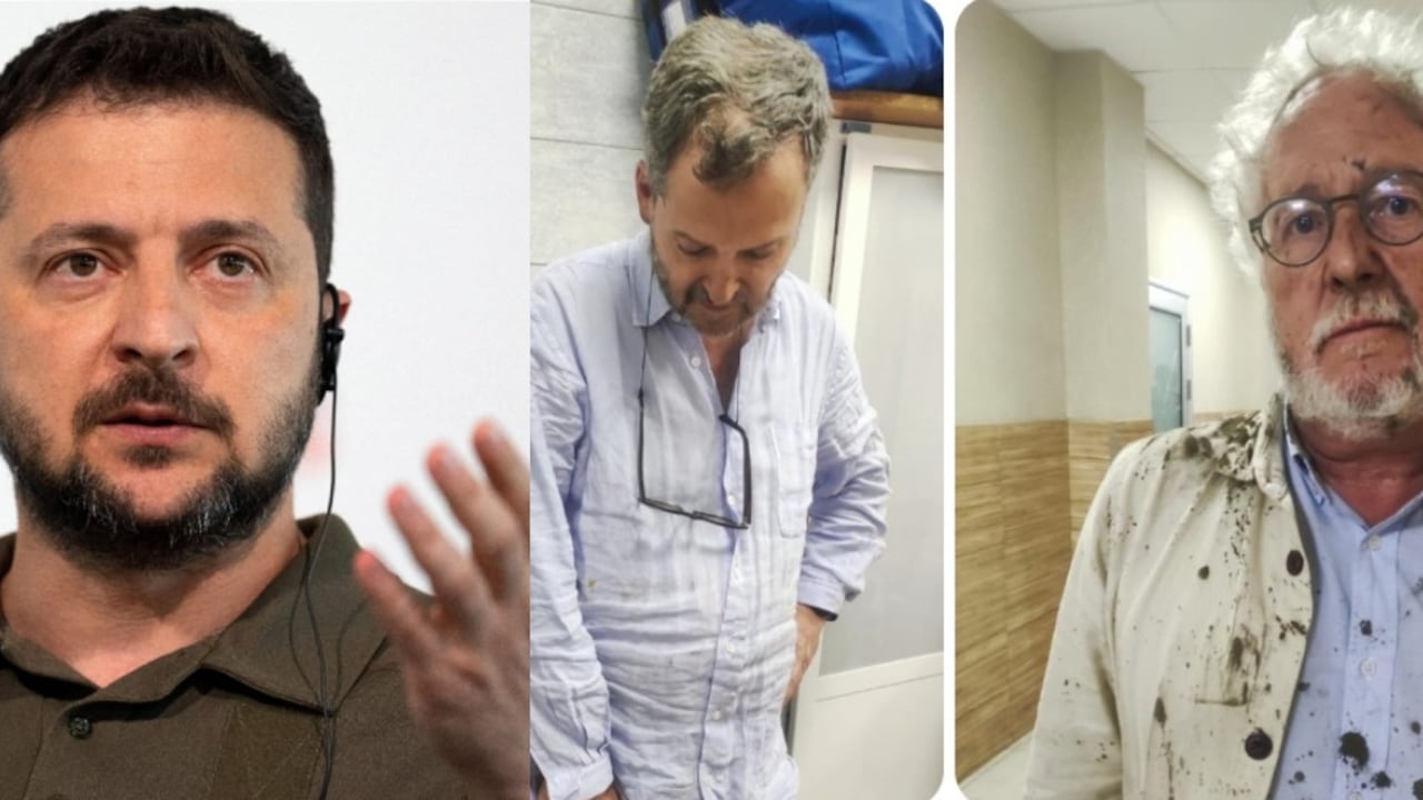 Zelenski, Jaramillo y Héctor Abad.