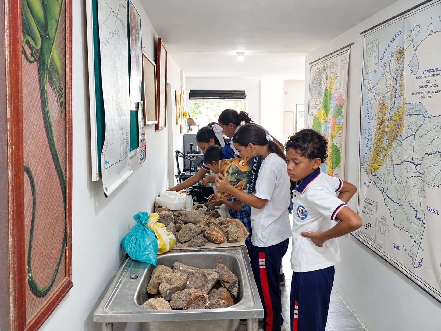 Jóvenes de instituciones educativas del municipio visitan el MUPAPA para conocer de cerca los hallazgos de Xilópalos.