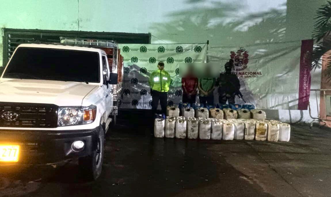 Los dos capturados tendrían a su cargo el funcionamiento del laboratorio.