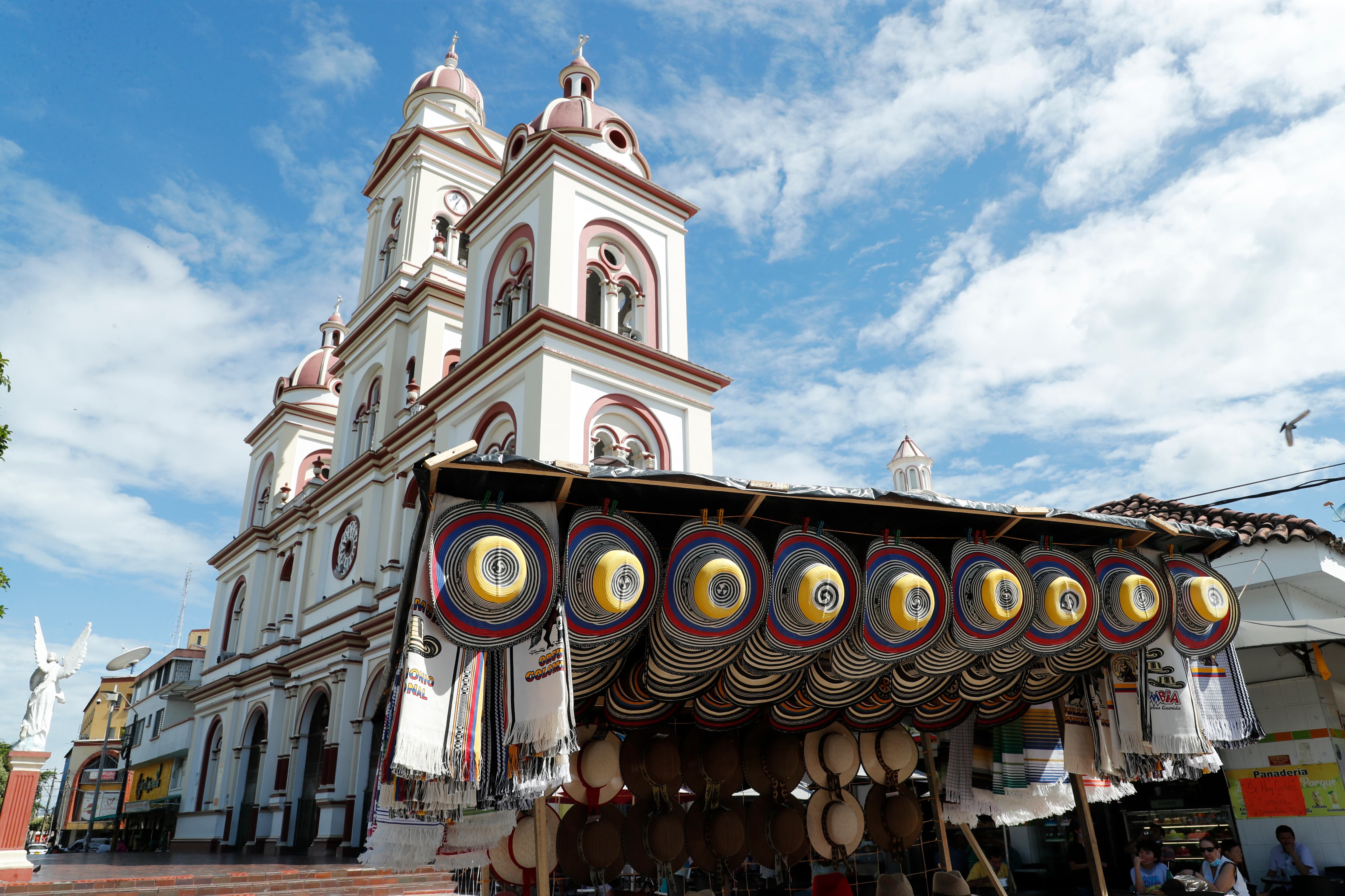 Parque Bolívar del municipio de El Espinal, Tolima.