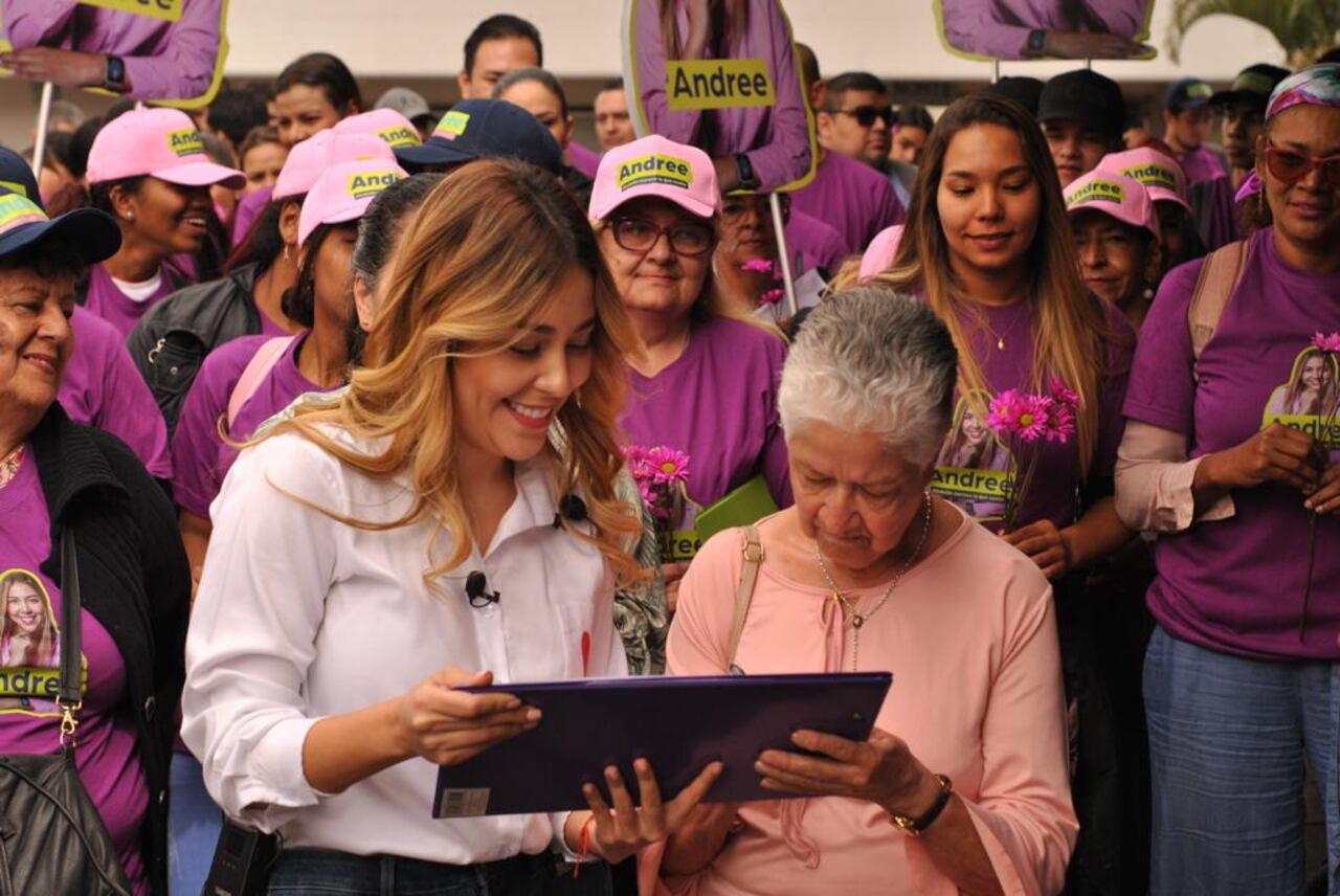 Andree Uribe, precandidata a la Alcaldía de Medellín