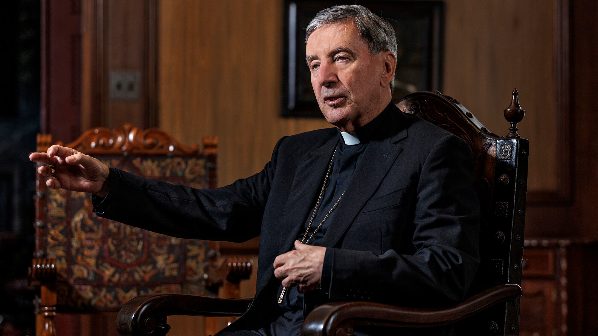 Monseñor Rubén Salazar. Cardenal Emérito.