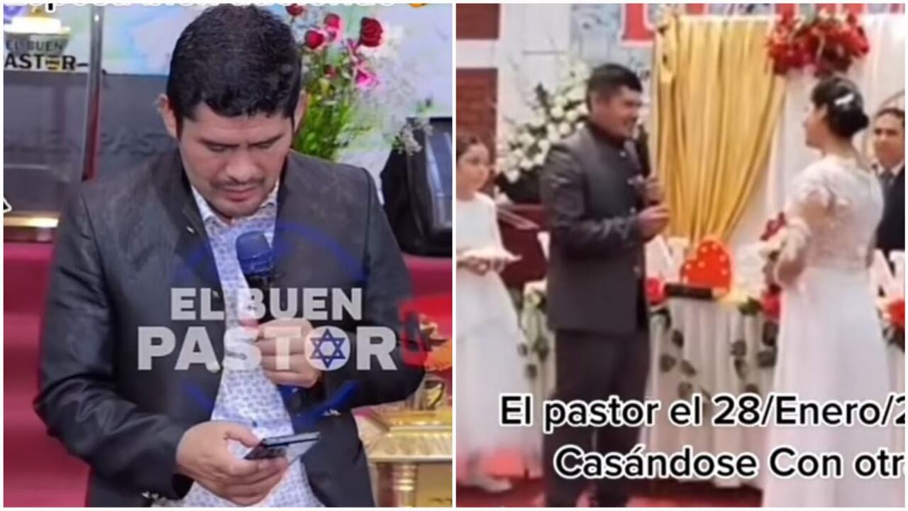 La boda del pastor habría tenido lugar a finales de enero de 2023.