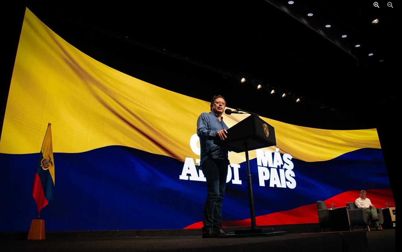 Presidente Gustavo Petro en el congreso de la Andi