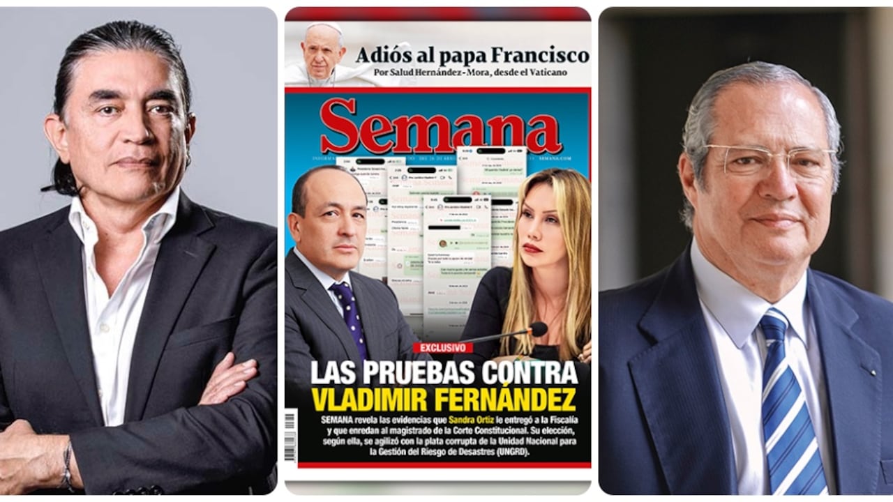 Gustavo Bolívar, Vladimir Fernández, Sandra Ortiz, e Iván Name.