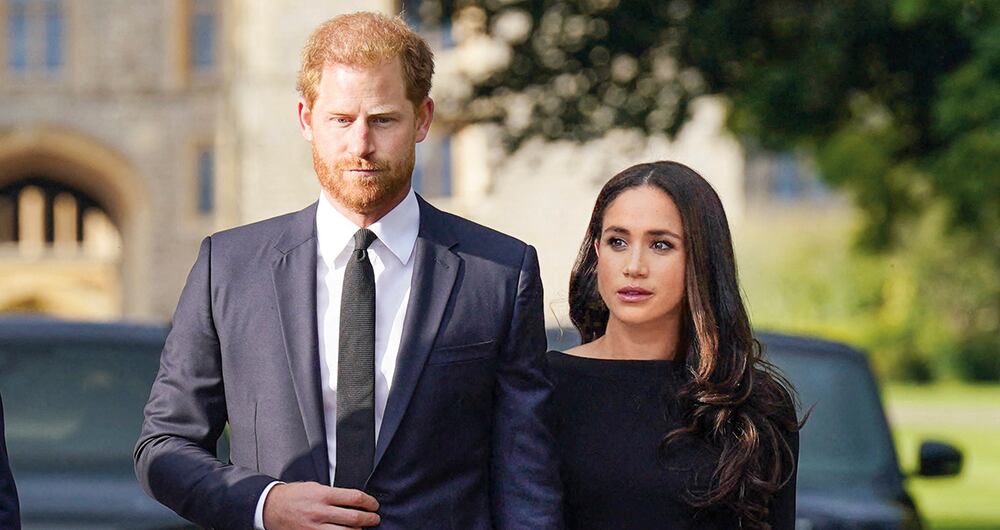 Otra de las parejas que estaría ad portas del divorcio es la de Meghan Markle y el príncipe Harry.