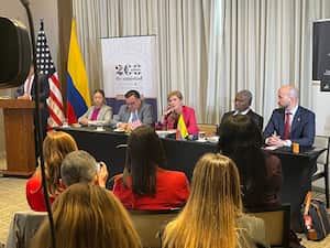 Delegación diplomática presidente de Estados Unidos Joe Biden