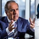 Ministro de Transporte, Guillermo Reyes y secretaria del Interior de Cartagena, Ana María González