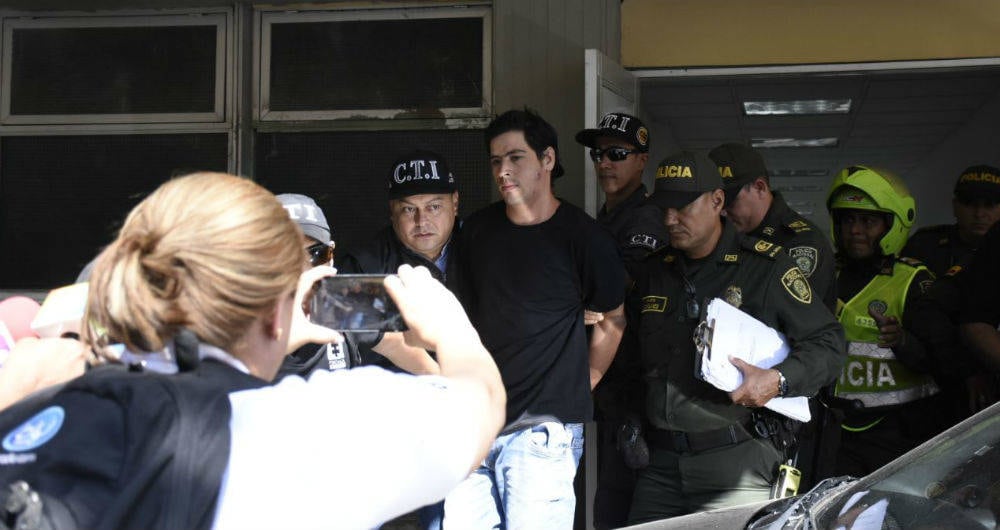 Audiencia de imputación de cargos a Cristian Camilo Bellón