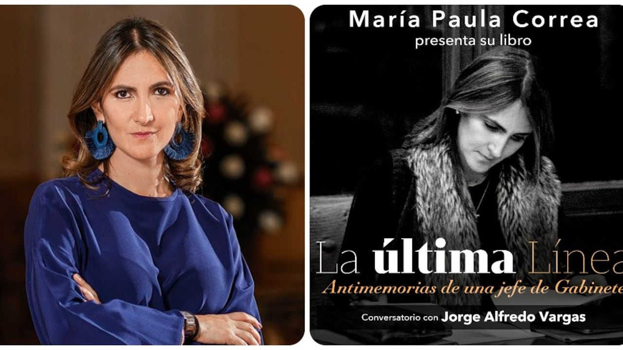 María Paula Correa lanza su libro. La próxima semana estará a la venta en librerías del país.