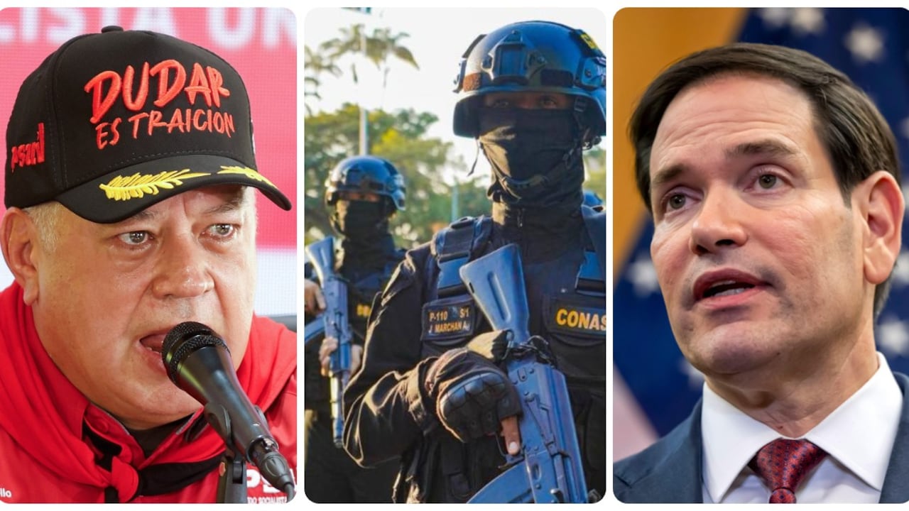 Diosdado Cabello y Marco Rubio