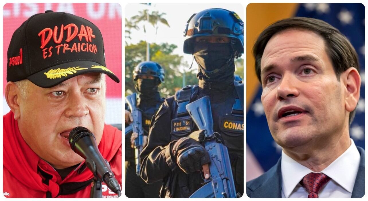 Diosdado Cabello y Marco Rubio