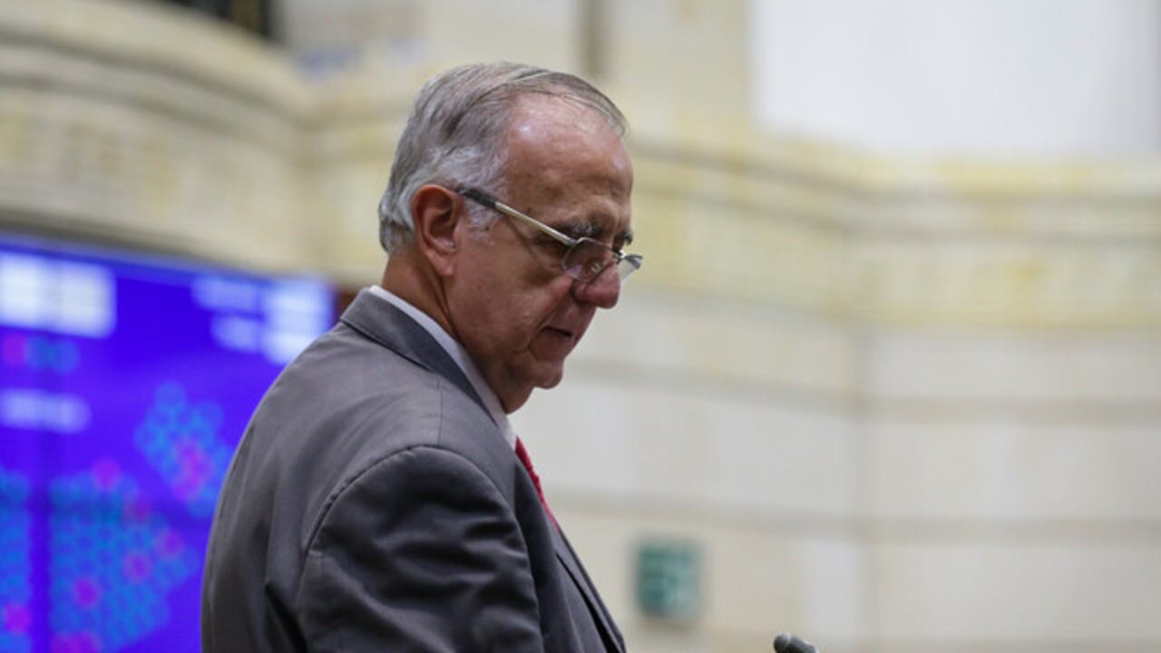 El ministro de Defensa, Iván Velásquez.