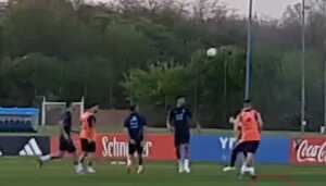 Lionel Messi, delantero de Argentina