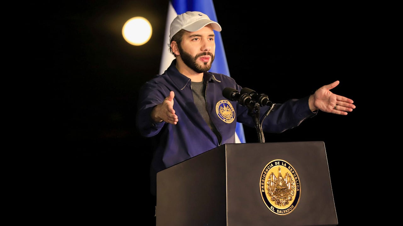 Nayib Bukele, presidente de El Salvador.