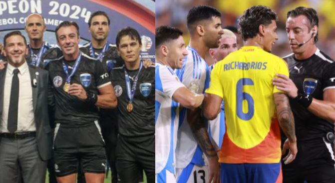 El VAR de la final de la Copa América reapareció en Instagram