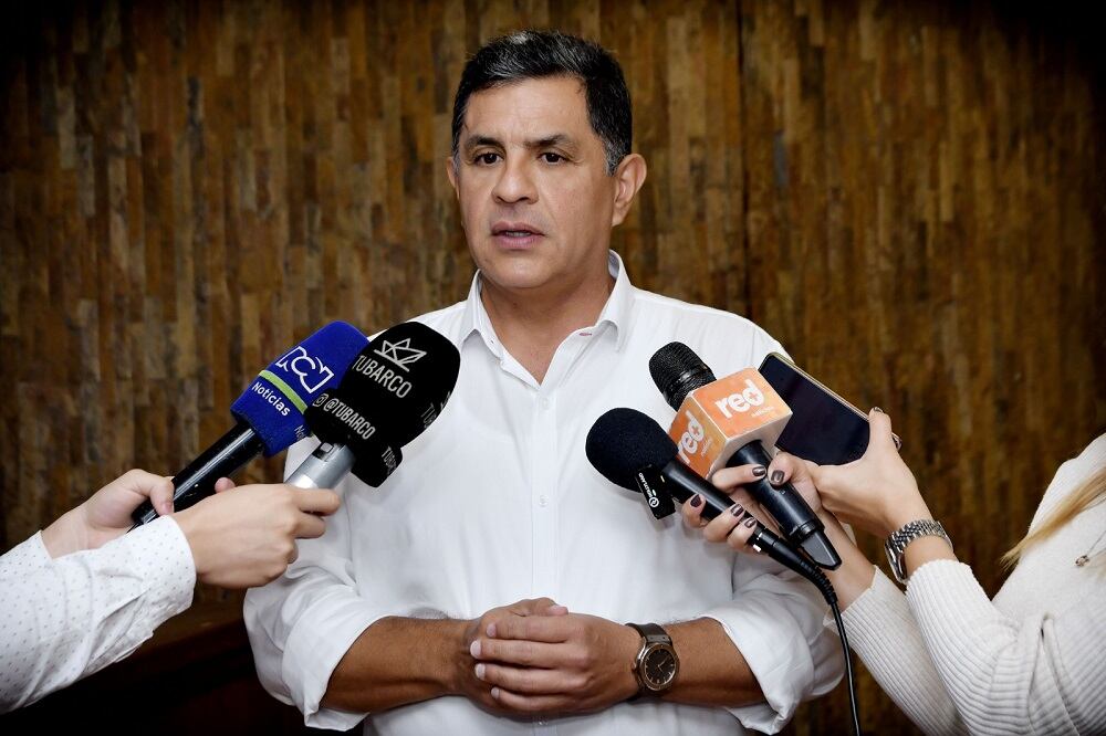 El alcalde de Cali, Jorge Iván Ospina.