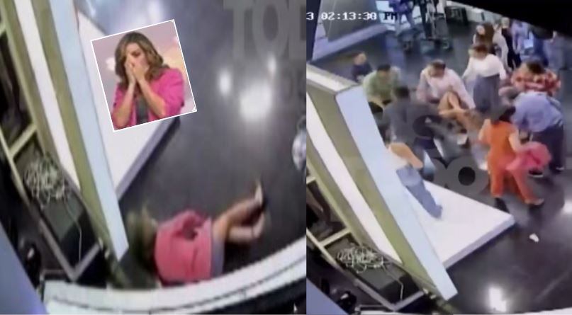 Elianis Garrido venía sitiándose mal y se desplomó en vivo