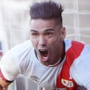 Falcao en el Rayo Vallecano.