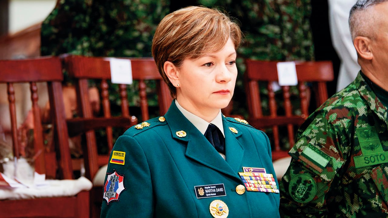 General Martha David Bastidas.