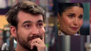 Esposo de Martina La Peligrosa rompió en llanto por palabras en MasterChef Celebrity