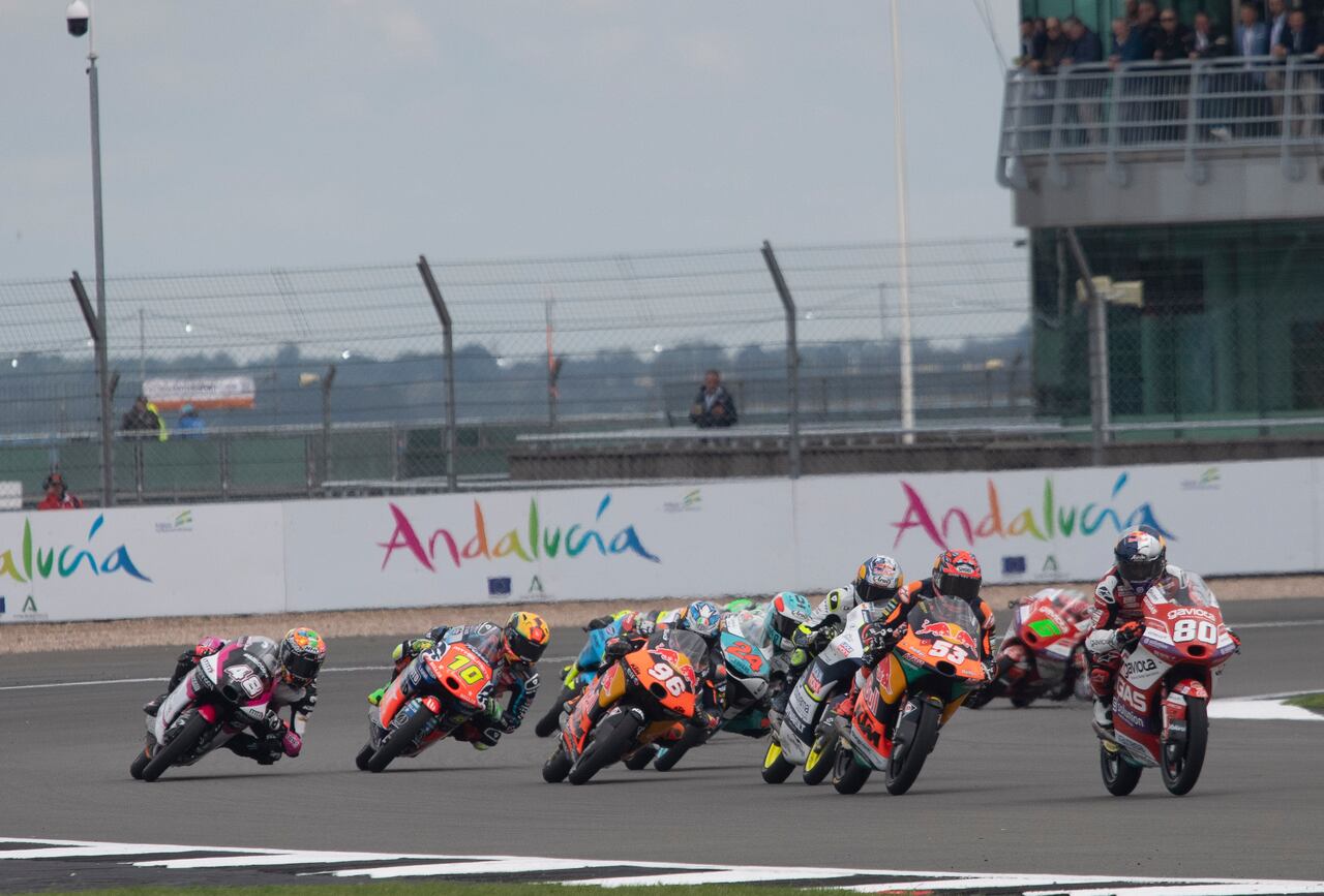 David Alonso es séptimo en el Moto3.