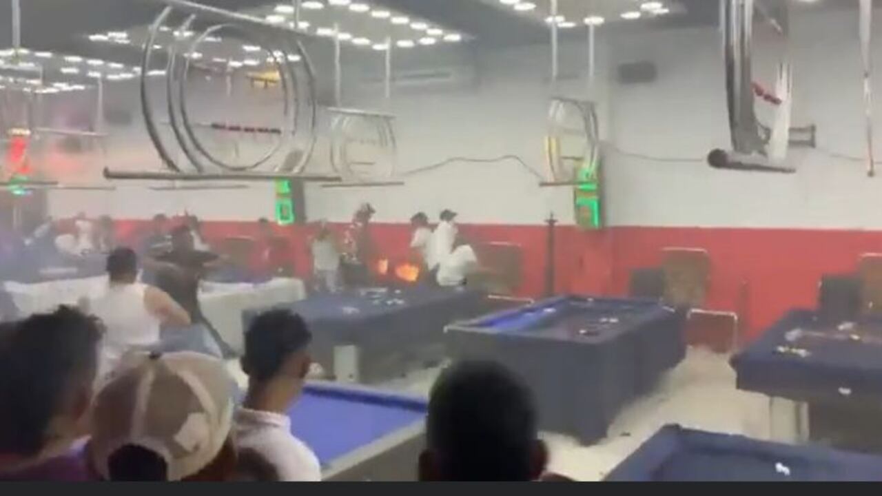 Batalla campal en billar de Barranquilla