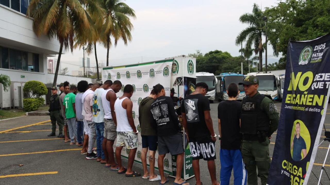 Un año duraron las investigaciones para recopilar la información que permitiera la captura efectiva de los delincuentes.