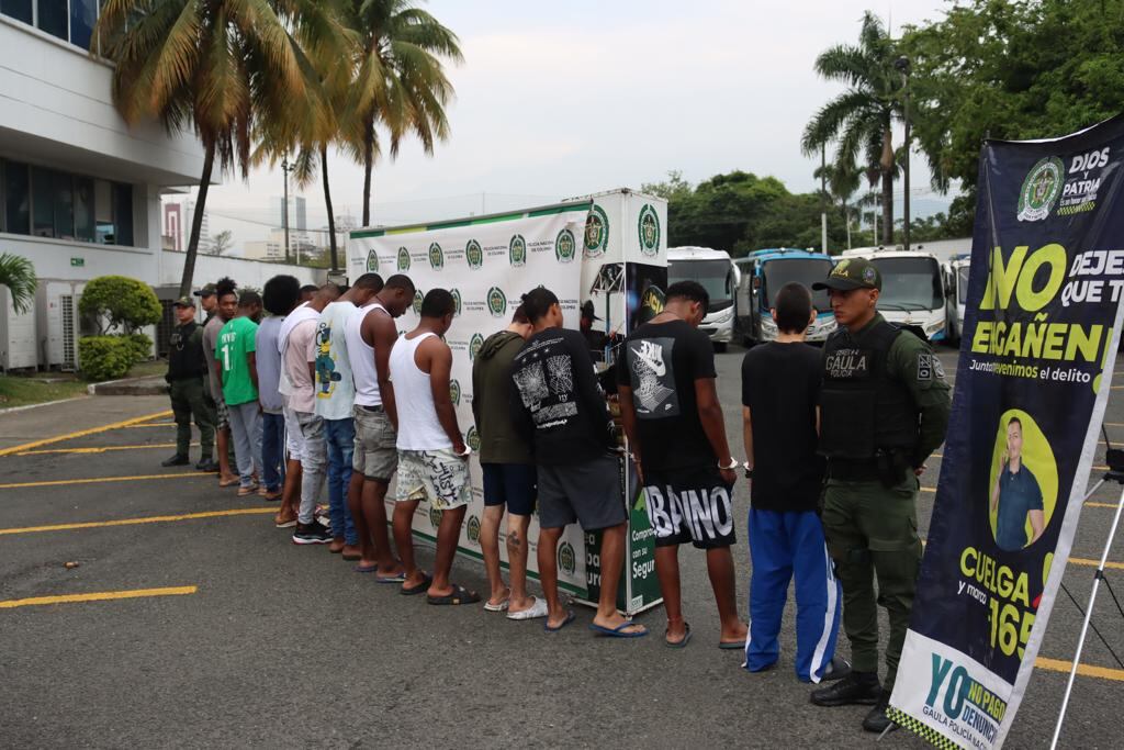 Un año duraron las investigaciones para recopilar la información que permitiera la captura efectiva de los delincuentes.