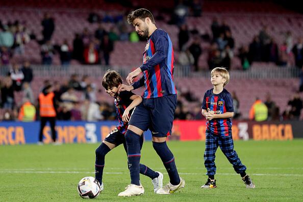 Piqué y sus hijos