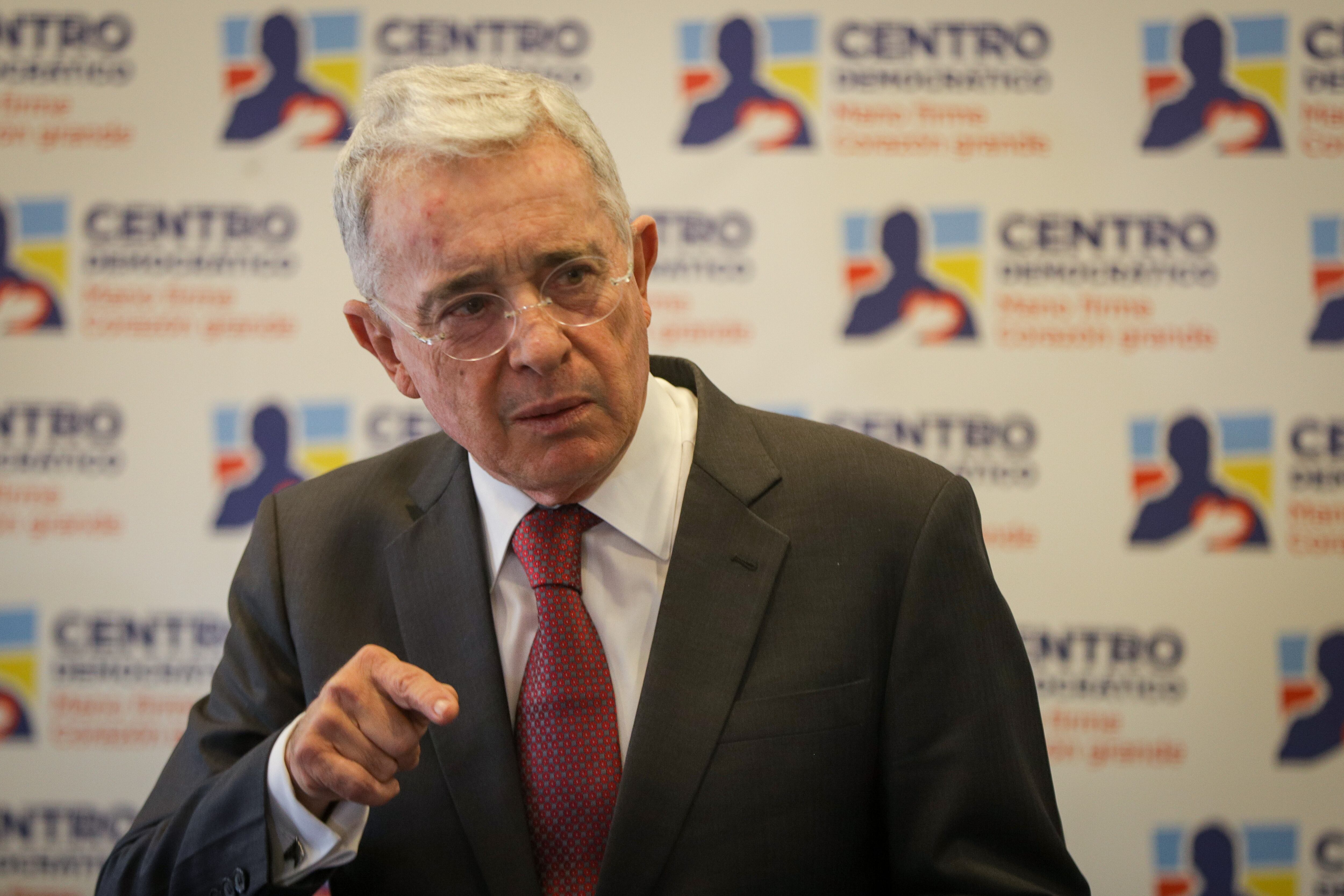 El expresidente Álvaro Uribe Vélez.