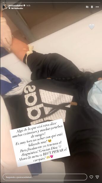 Jessica Cediel habló de lo que la tiene mal de salud