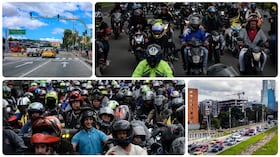 El crecimiento del número de motocicletas en Bogotá ha abierto nuevamente el debate sobre una posible restricción para este tipo de vehículos.