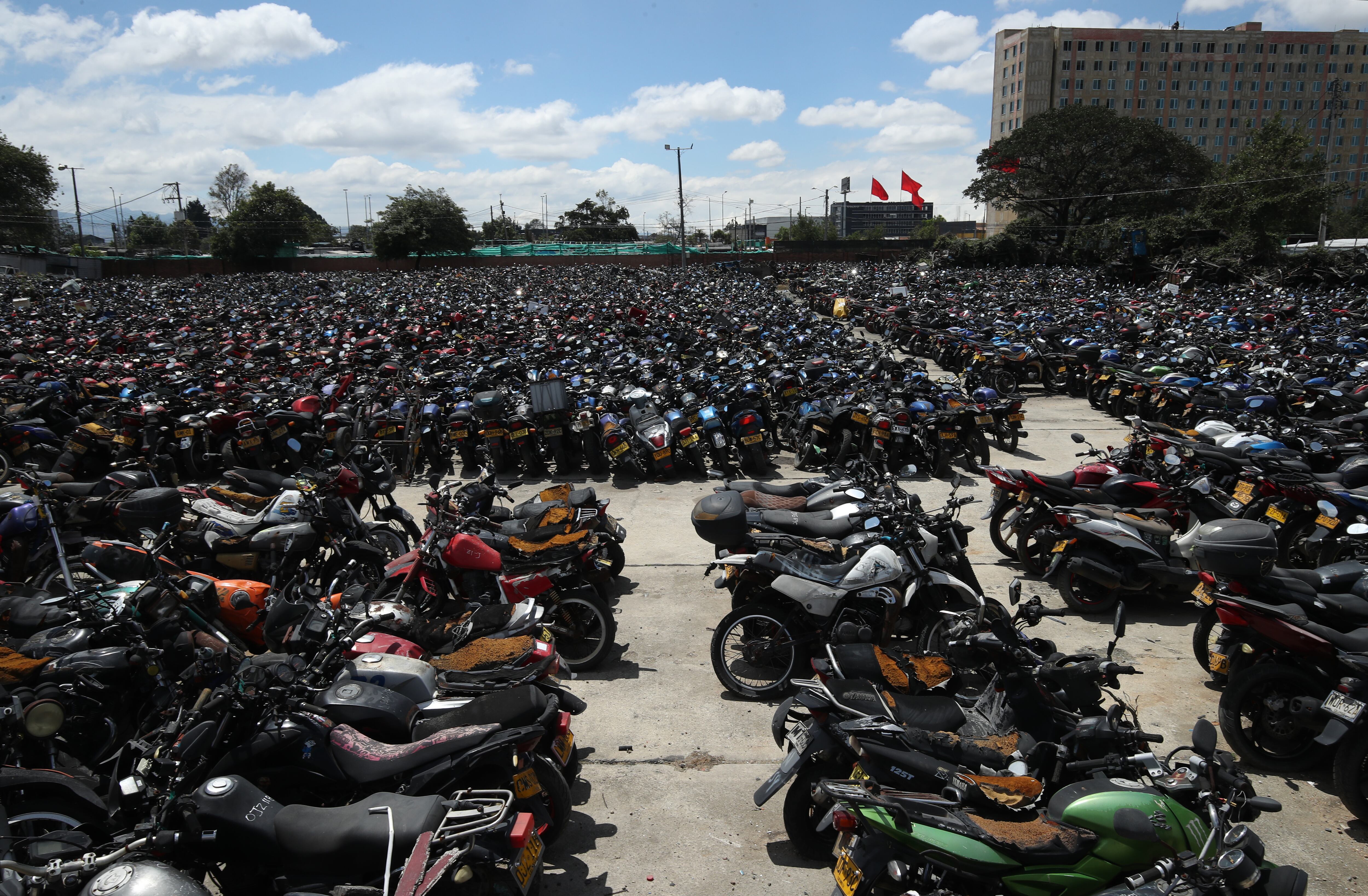 Motos patios  Bogotá