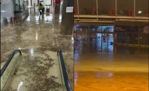 La estación de La Garena tuvo que ser cerrada.