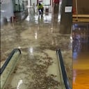 La estación de La Garena tuvo que ser cerrada.