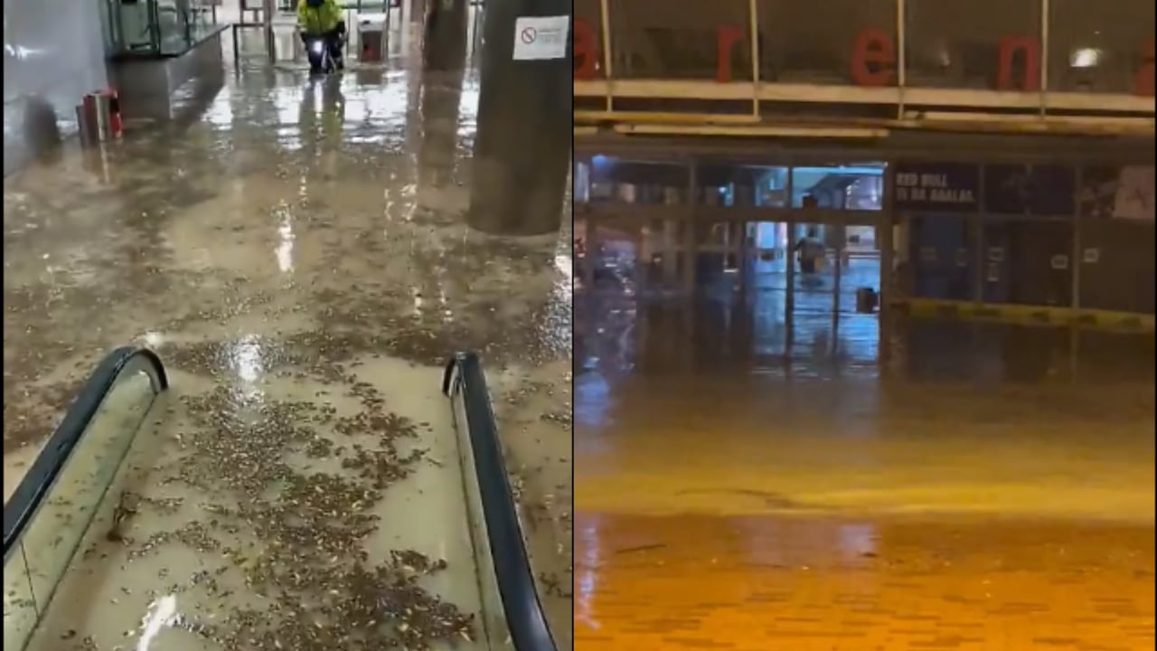 La estación de La Garena tuvo que ser cerrada.