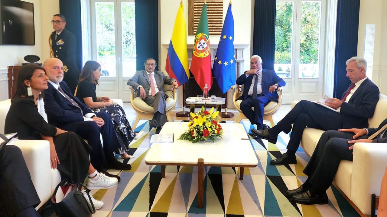 La ministra de Minas Irene Vélez en encuentro diplomático en Portugal con tenis.