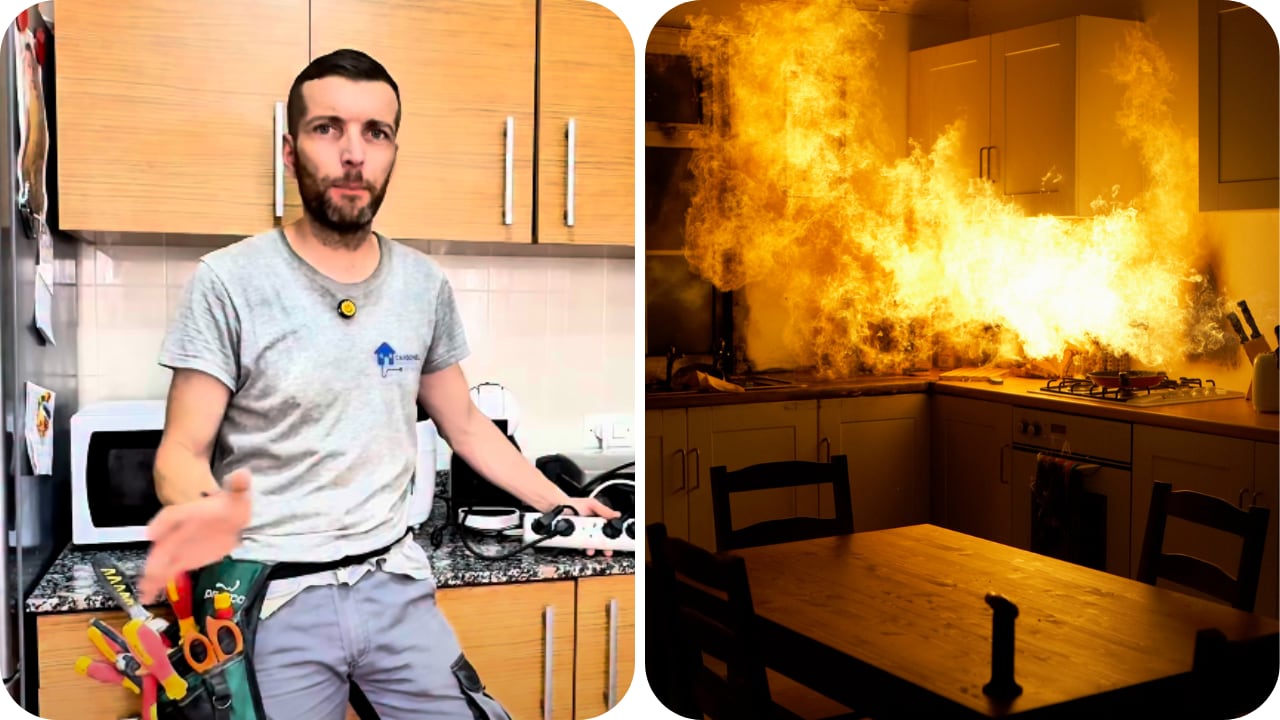 Fran Carbonell advierte sobre una práctica muy común al usar electrodomésticos en la cocina.