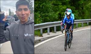 Nairo Quintana sufre una fractura en la mano