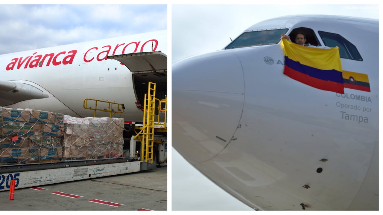 Aterriza por primera vez en Montería un avión Airbus de Avianca Cargo con 20 toneladas de ayudas humanitarias para los afectados por las inundaciones.