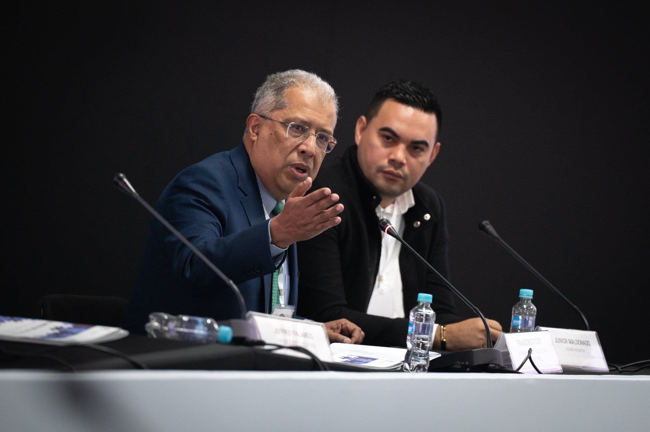 Vicecanciller Francisco Coy.