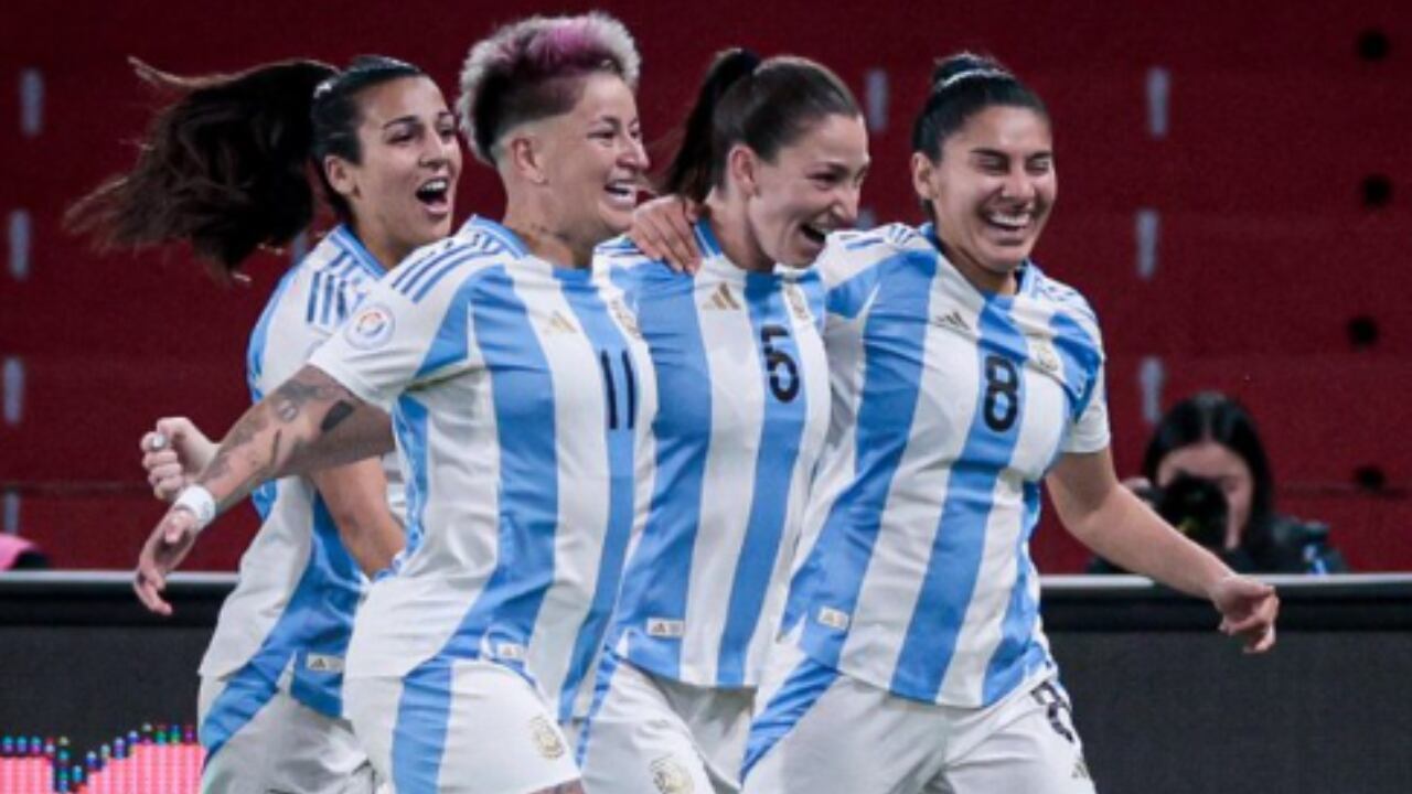 Argentina se queda con el tercer puesto de la Copa América femenina 2025.