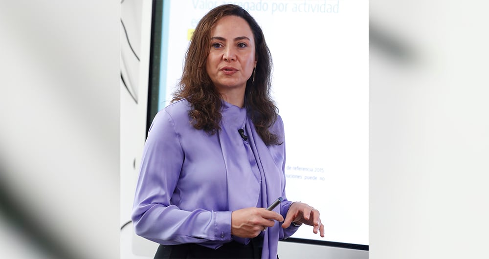 Piedad Urdinola, directora del Dane.