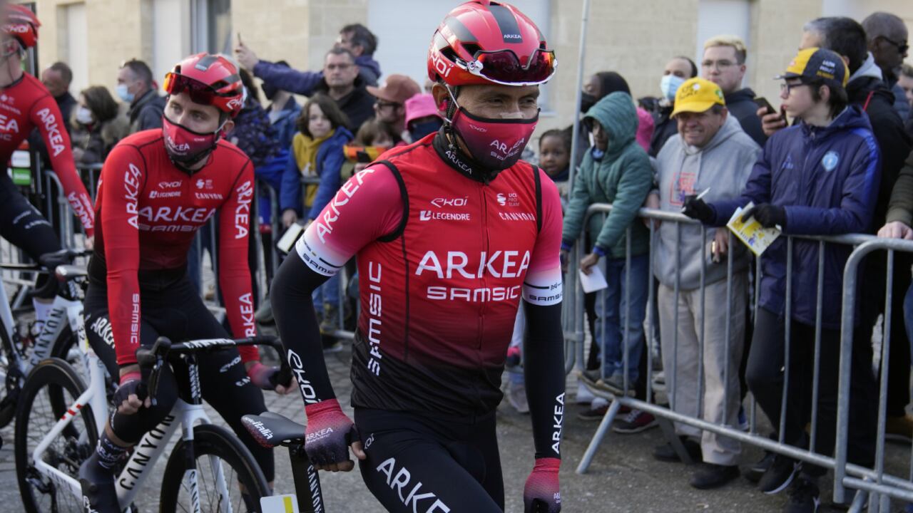 En total hay tres colombianos en competencia.