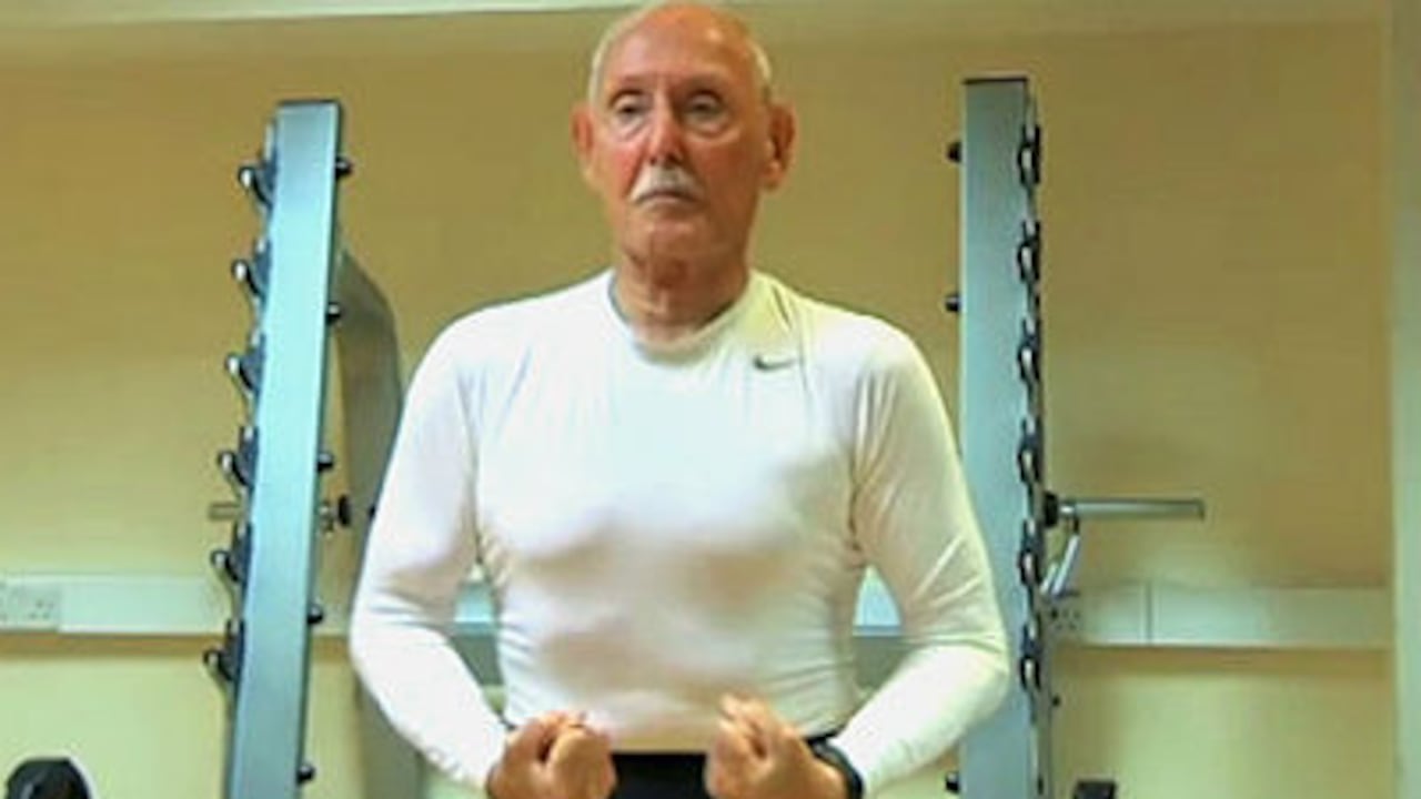 Charles Eugster dice que el ejercicio le ha cambiado la vida.